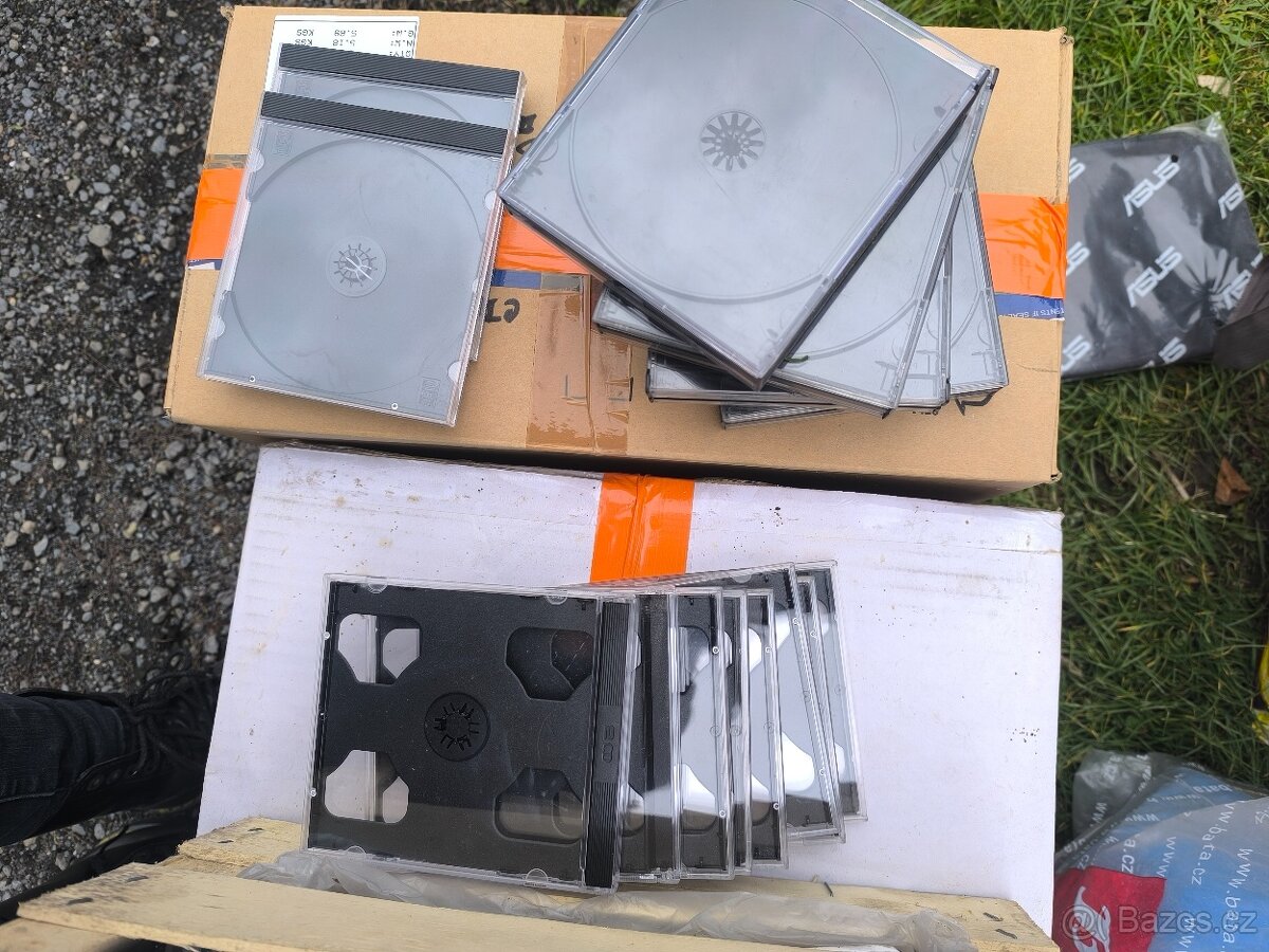 Obaly na CD/DVD, nové CD