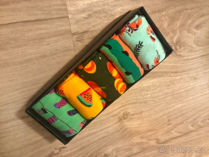 Barevné ponožky set 5ti kusů