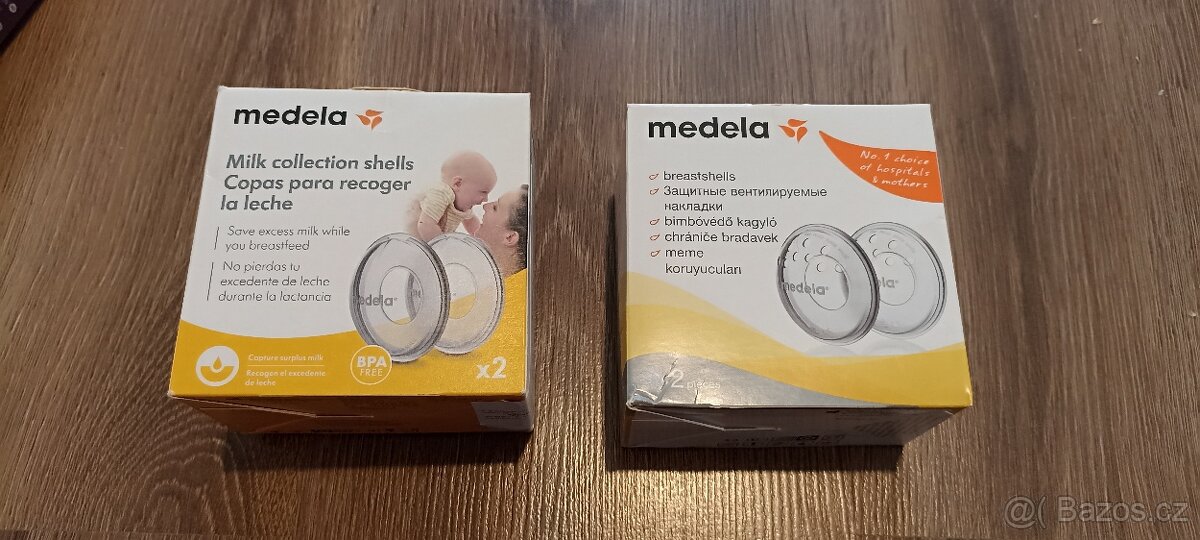 Chrániče bradavek a Zachytávače mléka