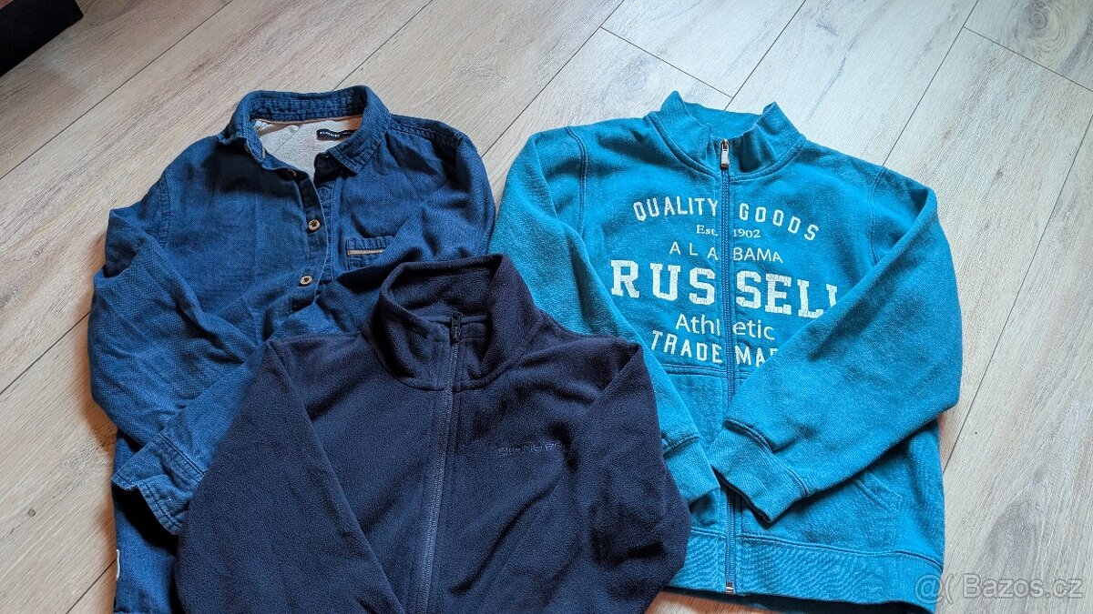 Mikiny a košile vel. 140-152