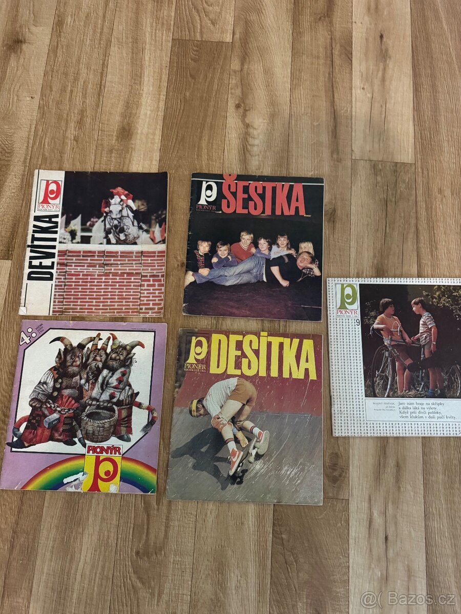 11ks sběratelských časopisů