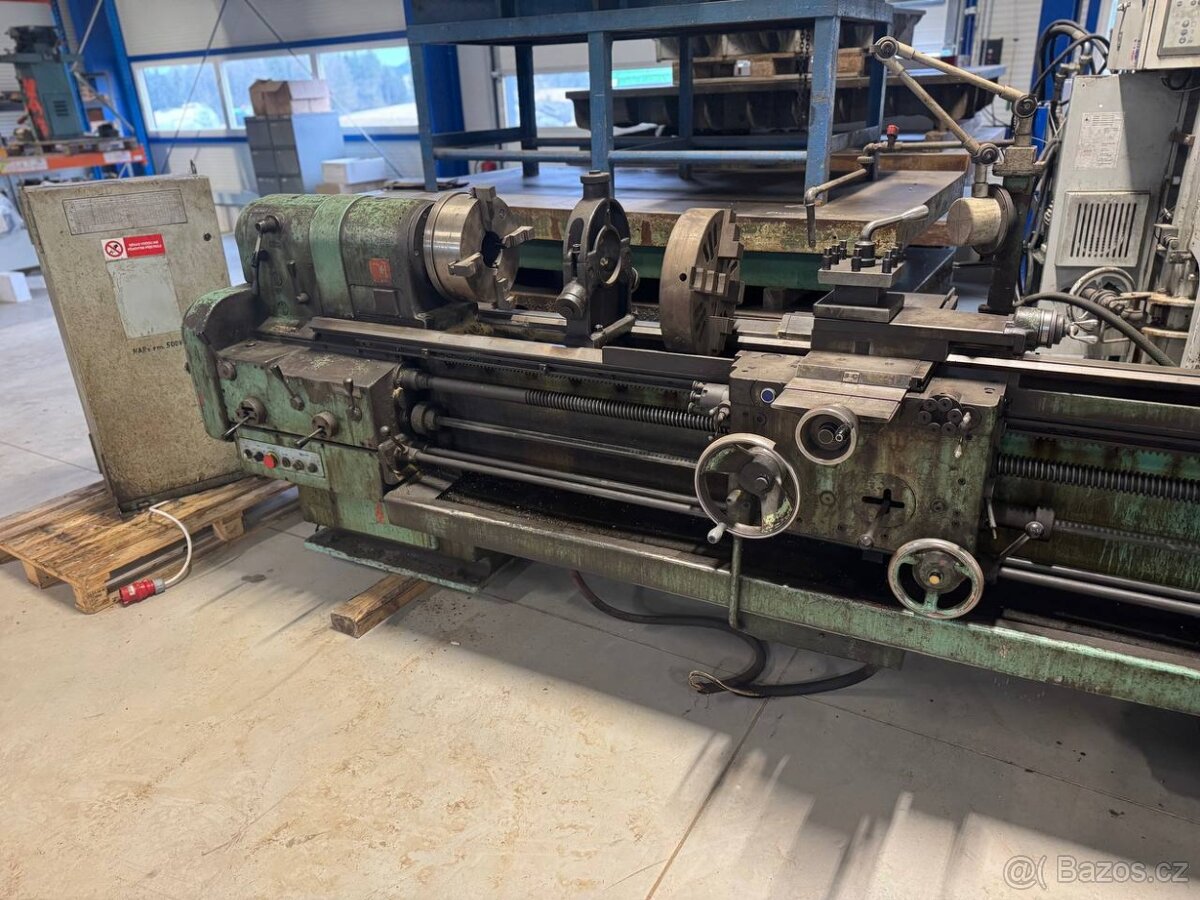 Soustruh hrotový SU 50 / 2000 + příslušenstvím