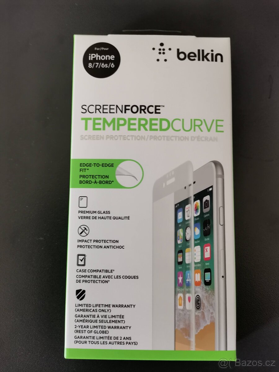 Ochranné sklo iPhone SE / 8 / 7 / 6s / 6