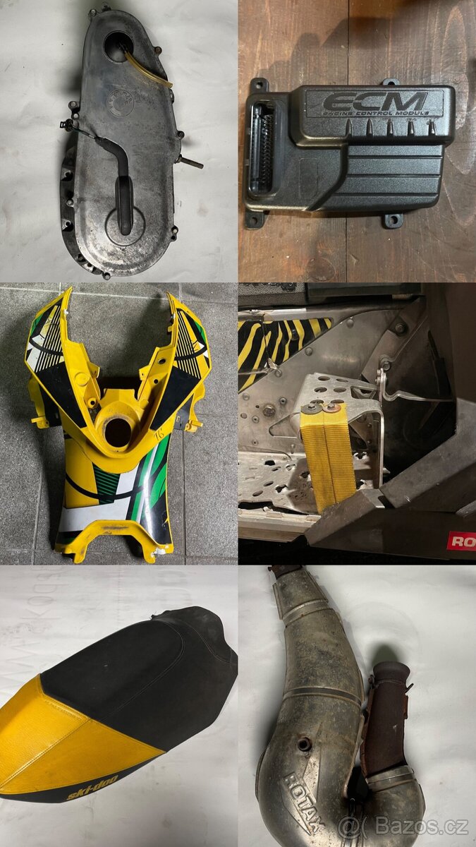 Díly na sněžný skutr Ski-Doo