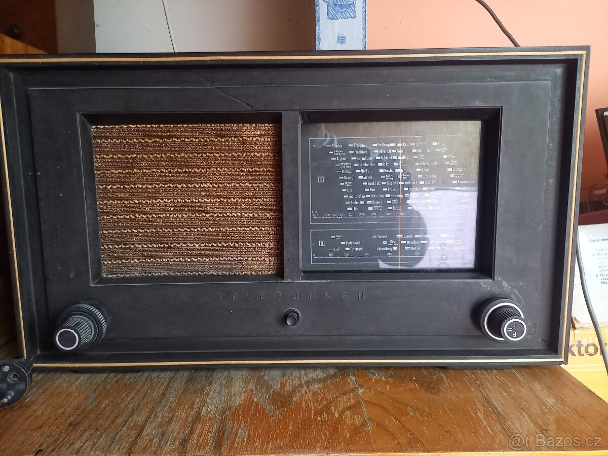 Staré rádio Telefunken