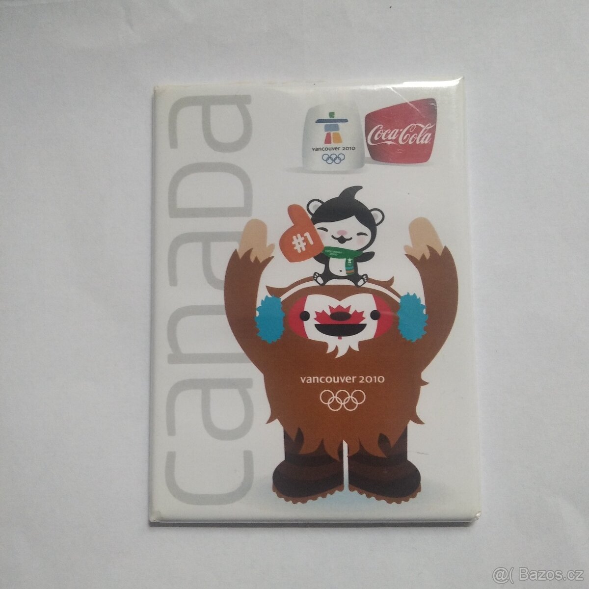 Magnetka- turistická- Vancouver- Canada-maskot- zimní- 2010