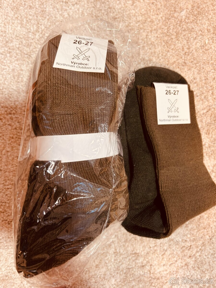 Ponožky 2000 termo 26-27 (13ks)