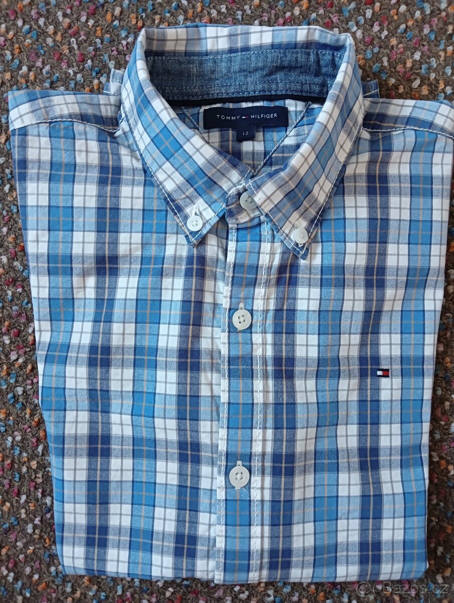 Top stav 146-152 KOŠILE TOMMY HILFIGER