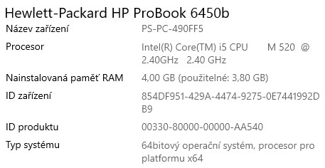 HP ProBook 6450b