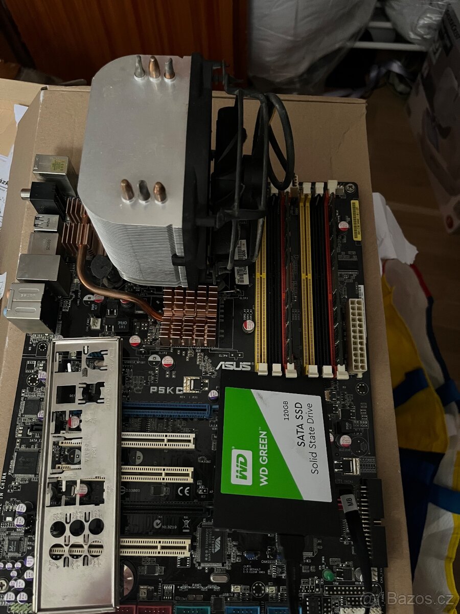 Intel C2Q 6600 + 8gb + ssd 120gb