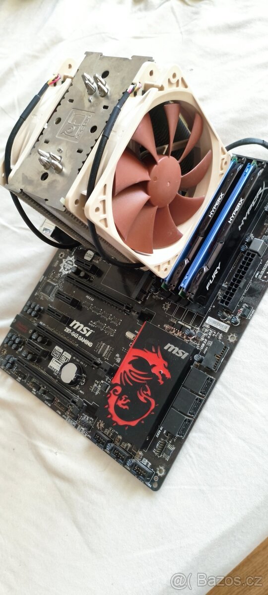 Základní deska,CPU,RAM,Noctua chladič