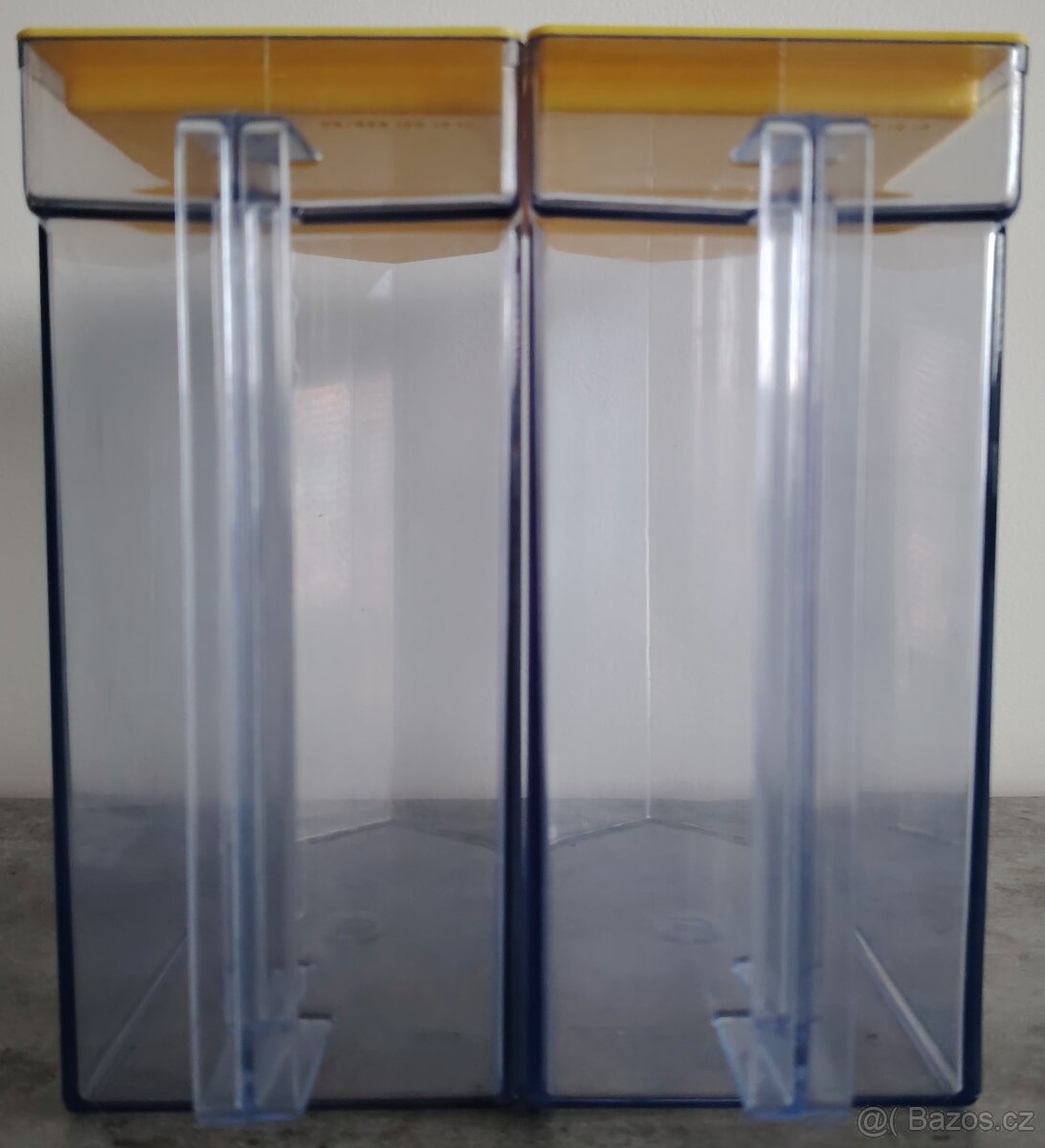 Retro plastové nádoby 2ks