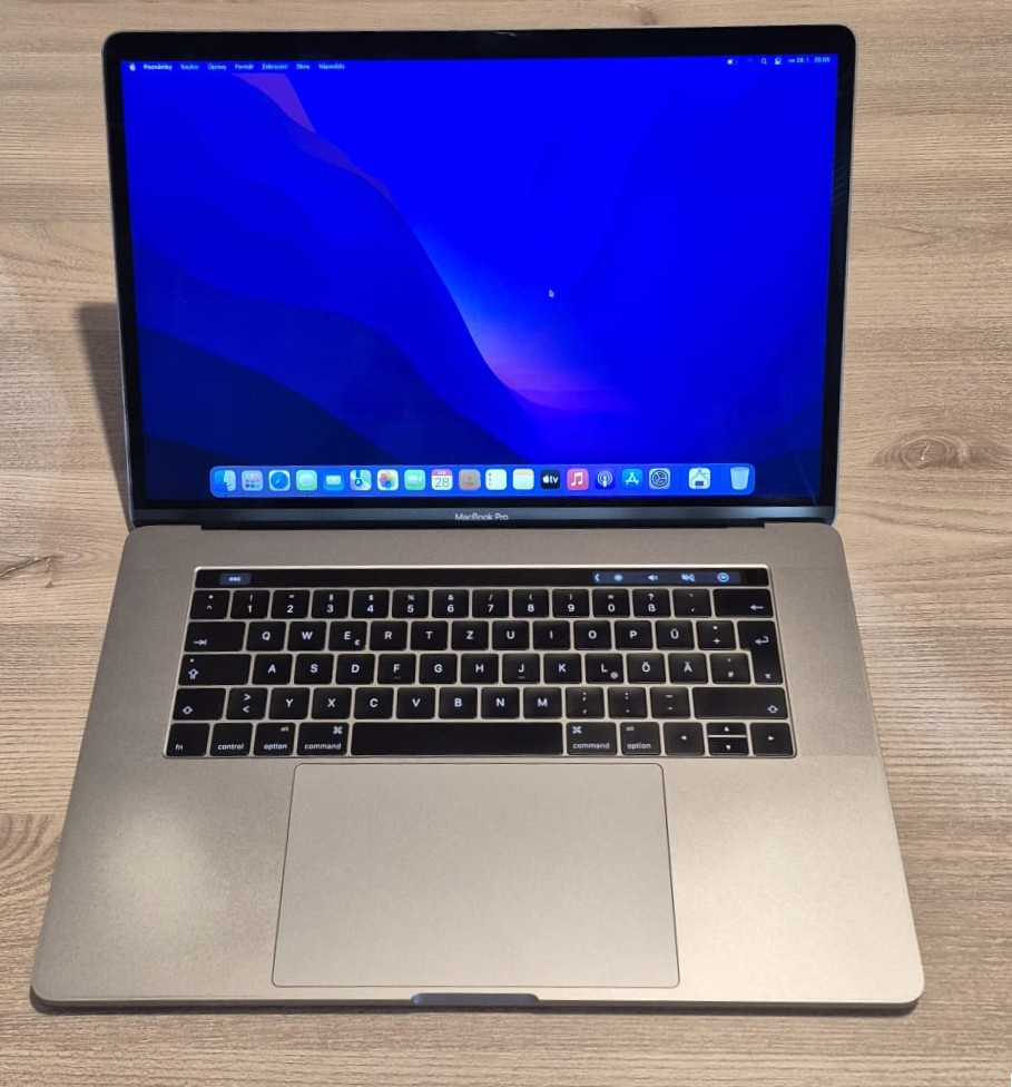 MacBook Pro 15" 2016 A1707/Touch Bar/i7 /16GB/512GB/R455 2G
