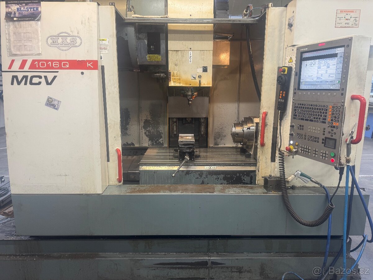MAS kovosvit MCV1016 Quick + 4 osa