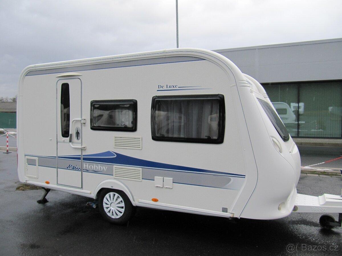 Prodám karavan Hobby 400 sf,r.v.2011 + mover + předstan.