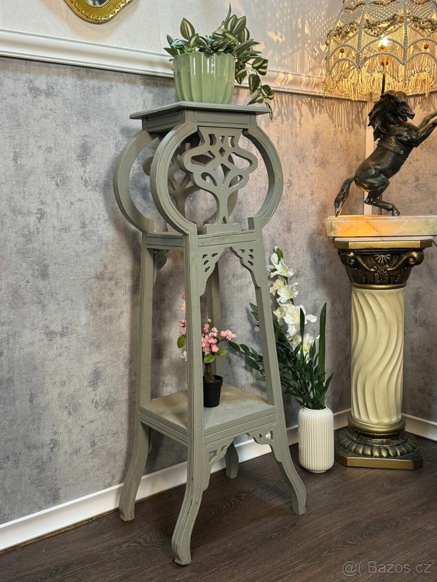 Secesní stojan na květiny (141043)