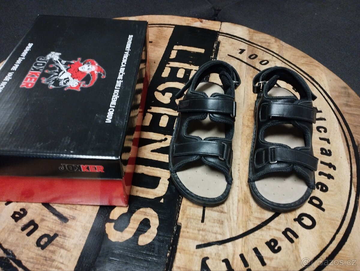 Zdravotní sandále dámské dětské nové vel. 35 kůže