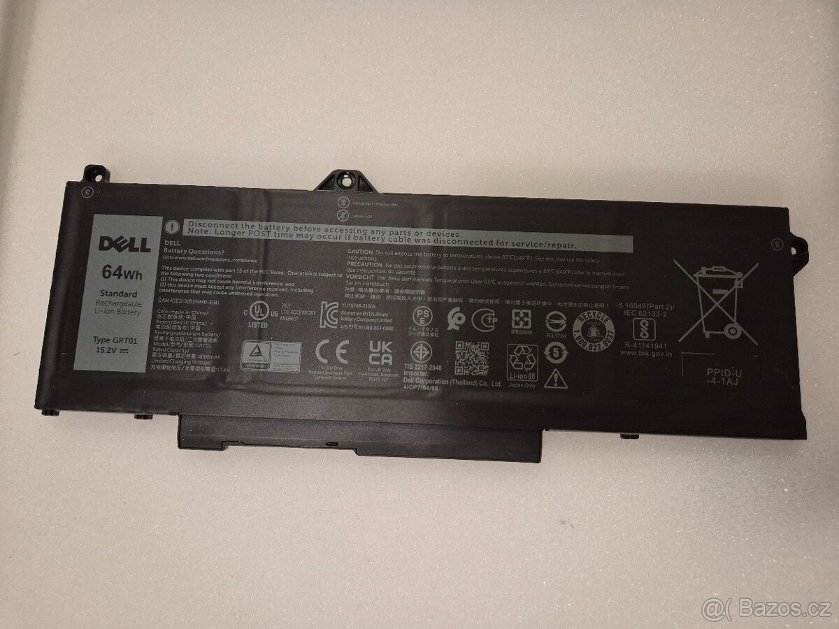 Baterie pro DELL řady Latitude, Precision,Alienware