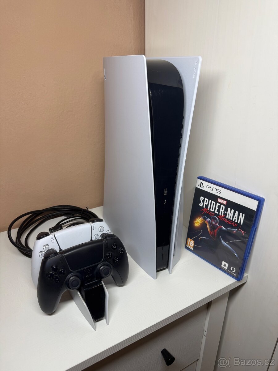 PS5 1TB + dualsense + spider man