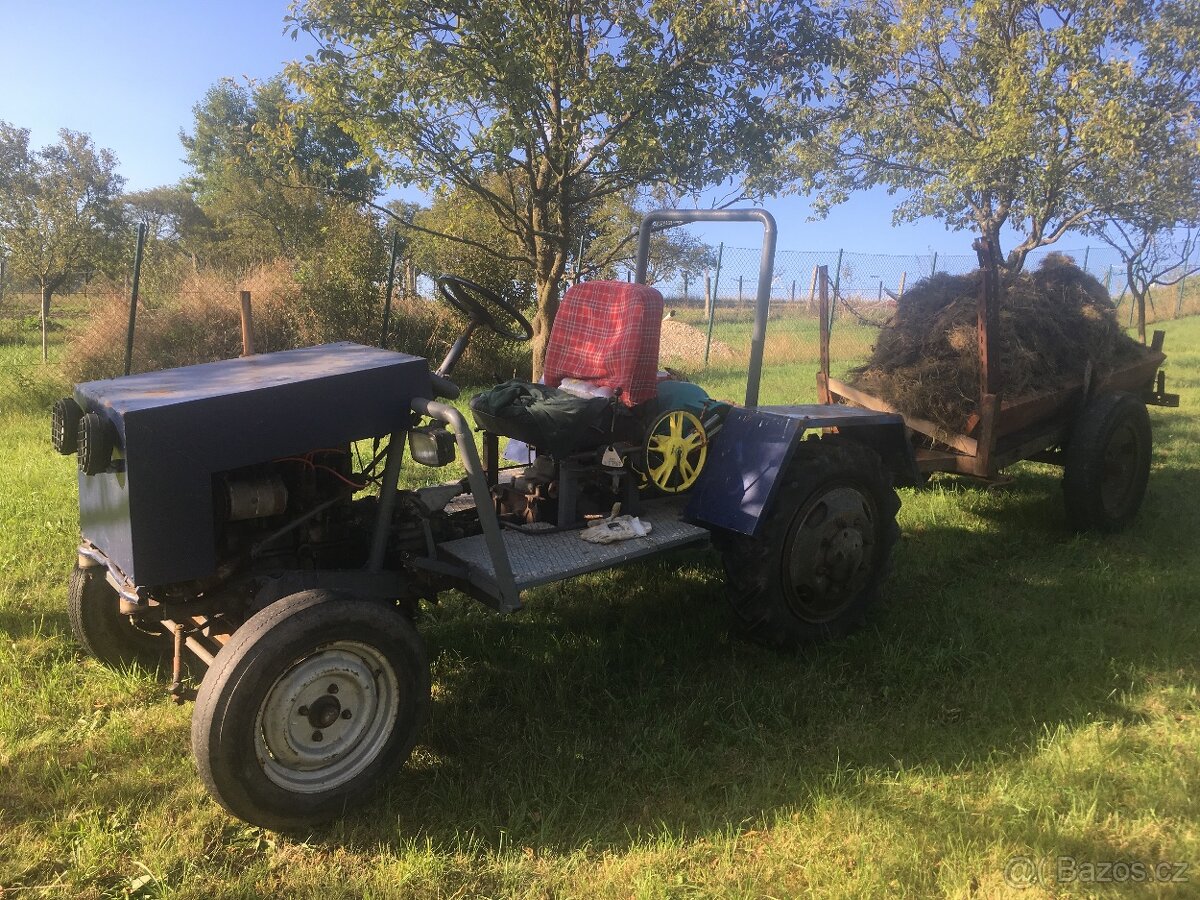 Traktor domácí výroby