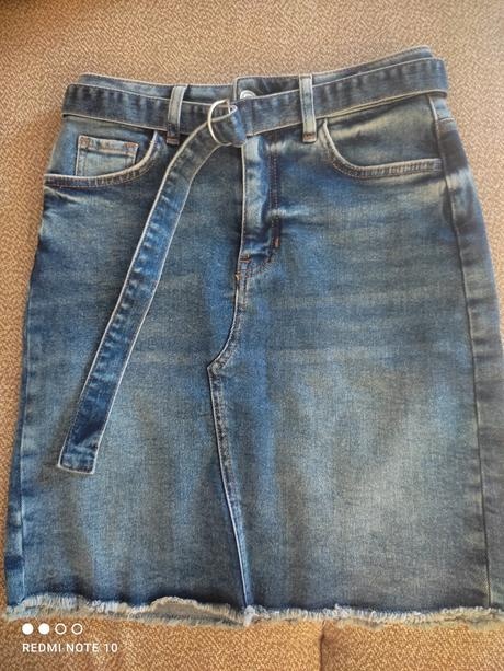 ORSAY-riflová sukňa