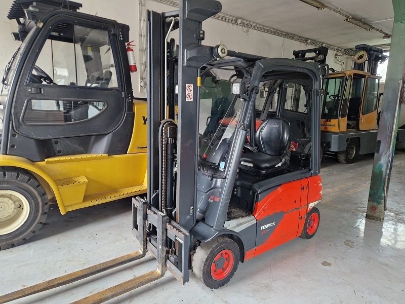 LINDE E16P, bateriový, triplex, r.v.2017