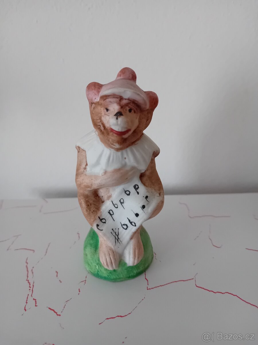 Soška opice biskvit