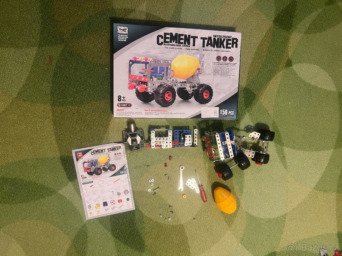 Stavebnice míchačka na beton/domíchávač