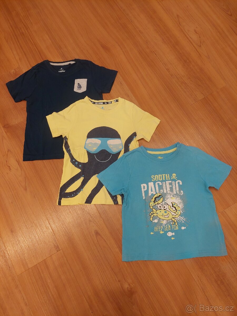 Tričko s krátkým rukávem 110/116