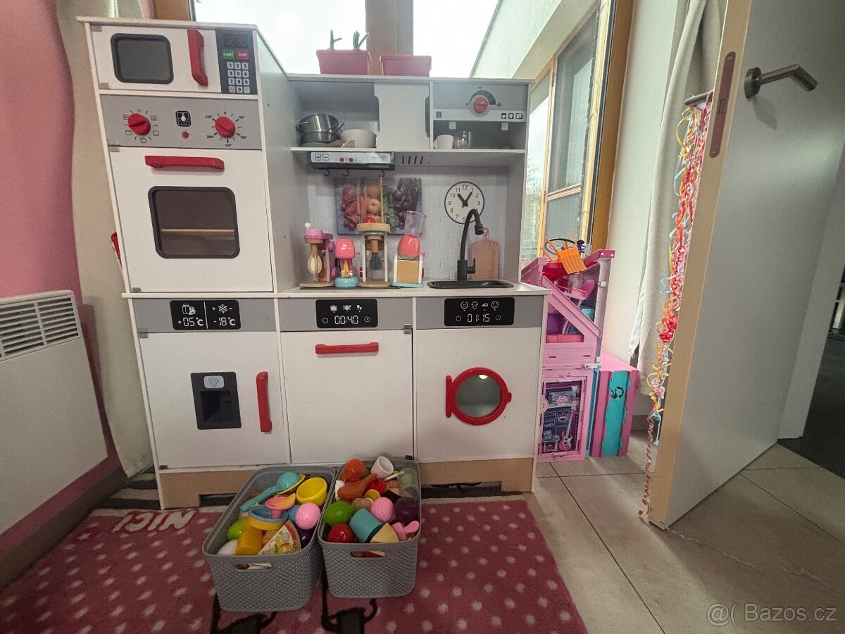 Detska kuchynka Lidl velka + vybaveni