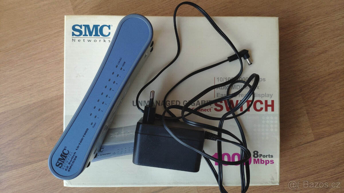 Switch SMC EZ Connect GS8, 8-port