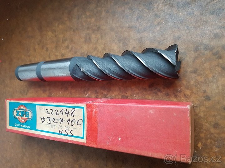 Stopkové frézy ČSN 222148-32x100