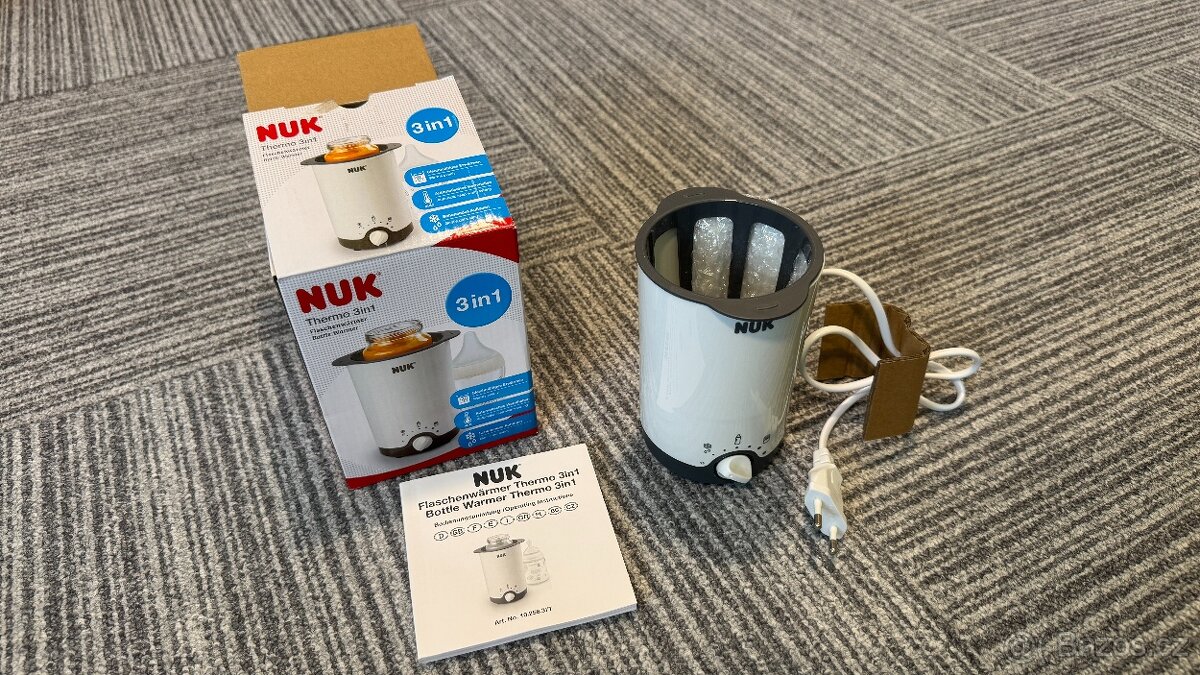 Ohřívač na kojenecké lahve (značka NUK)