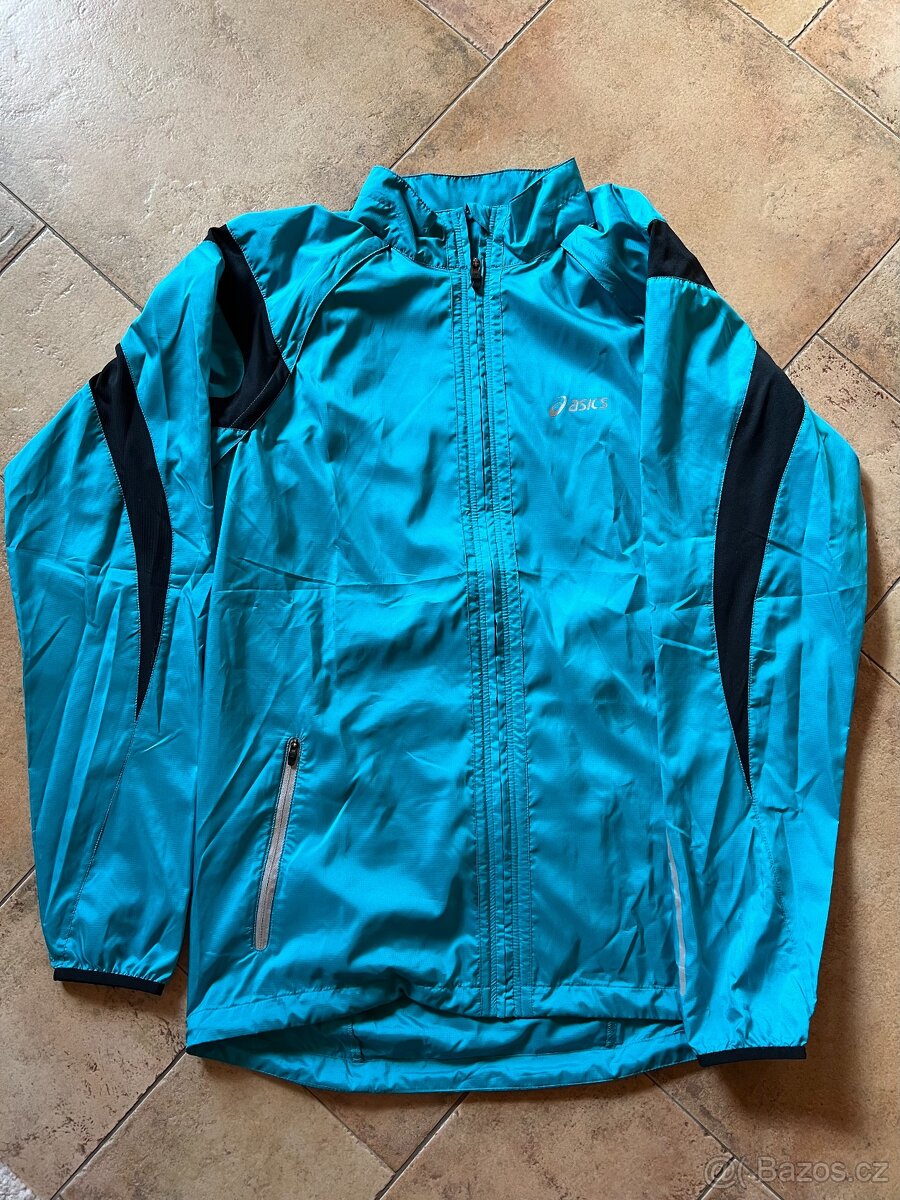 Zánovní pánská běžecká bunda Asics, vel. L