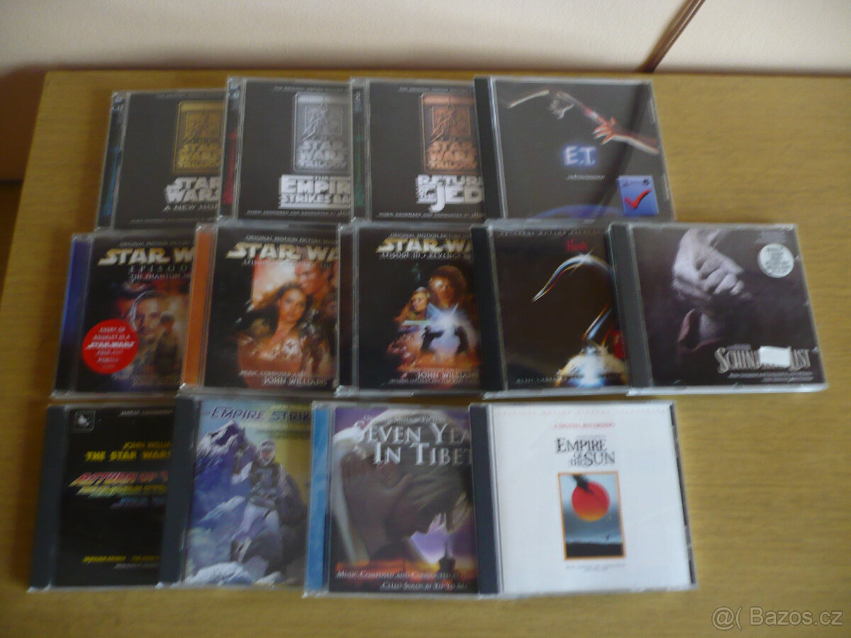 Rozprodávám sbírku soundtracků -- J. Willliams