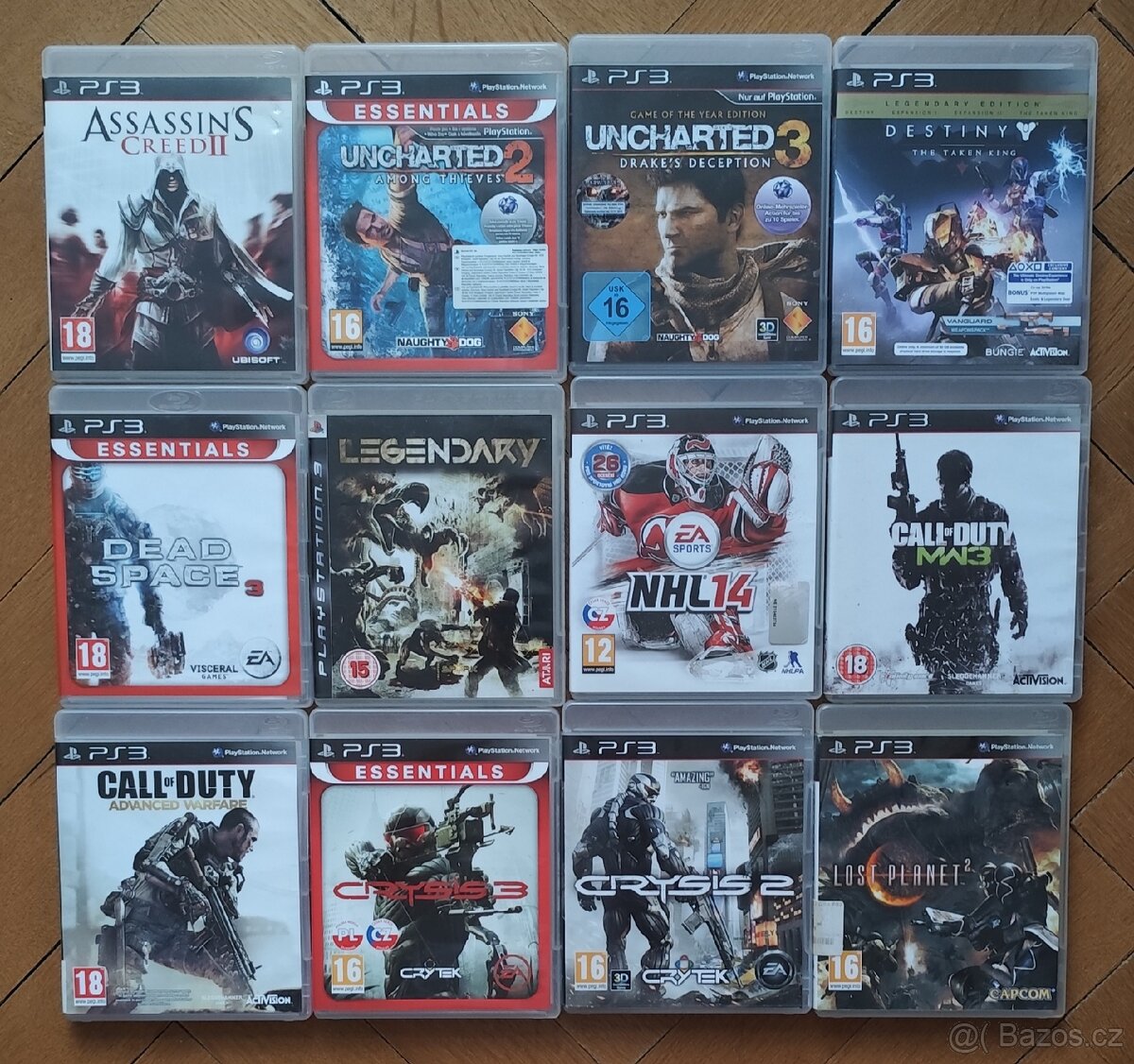 PS3 hry na PlayStation 3 různé tituly