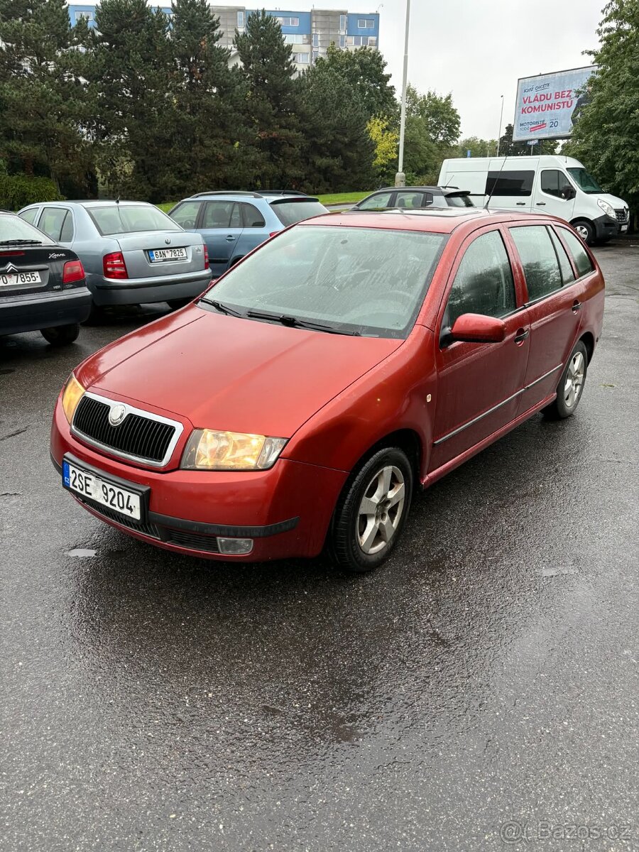 Pronájem auta Škoda Fabia 1.4 mpi