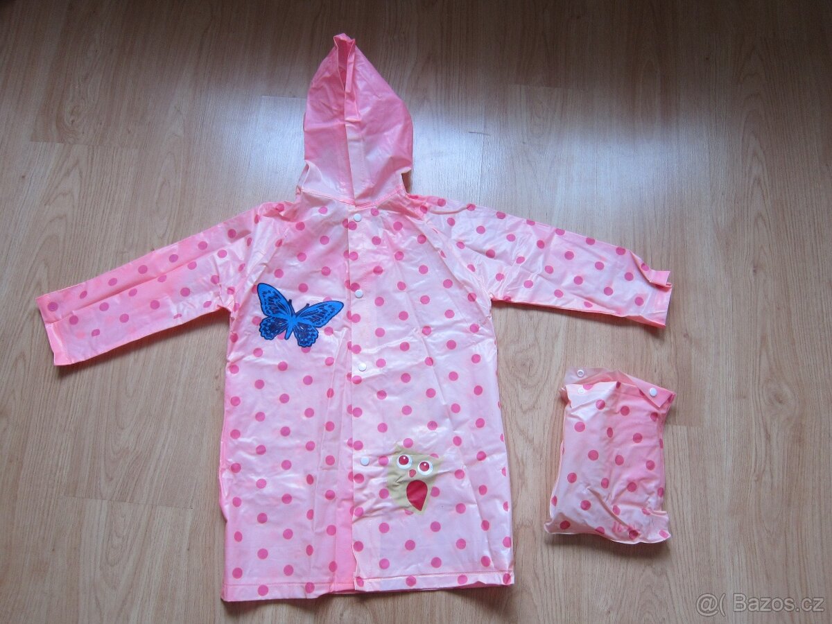 Dětská dívčí pláštěnka Wolf 3-6 let (86-92)