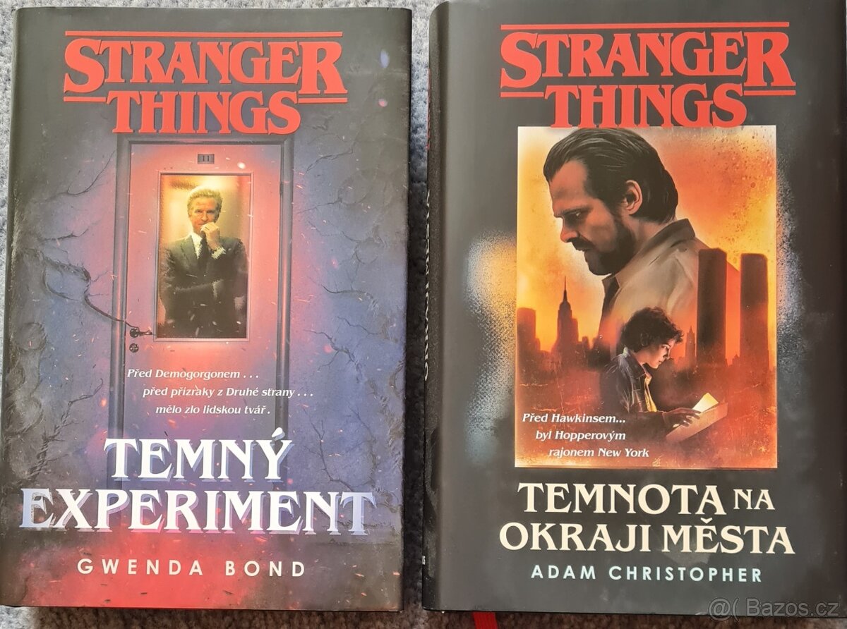 2x kniha Stranger Things - skvělý stav