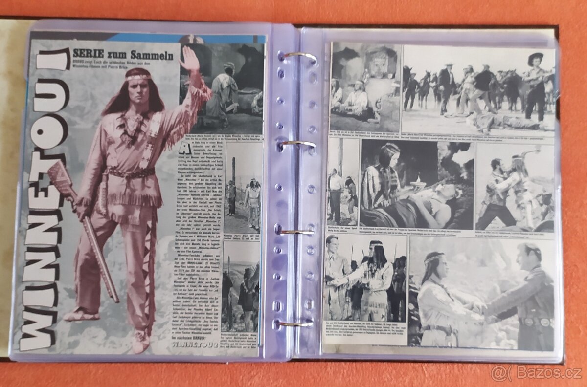 Vinnetou - Album- Origin. stránky z časopisu BRAVO