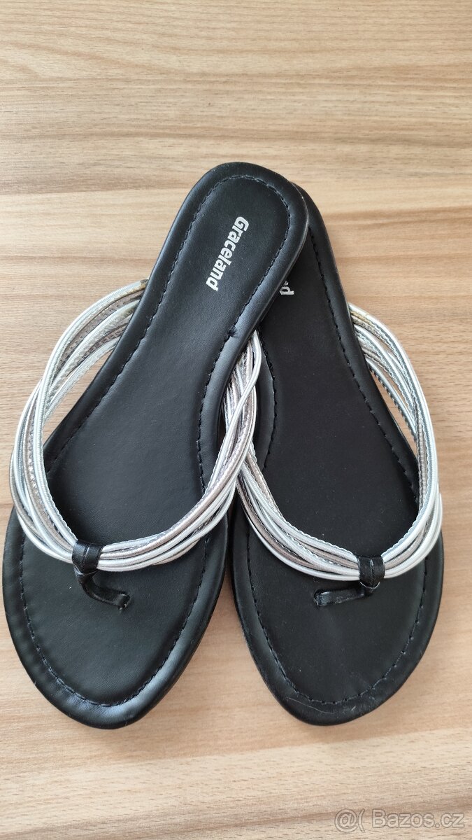 Žabky černé Graceland, vel.36