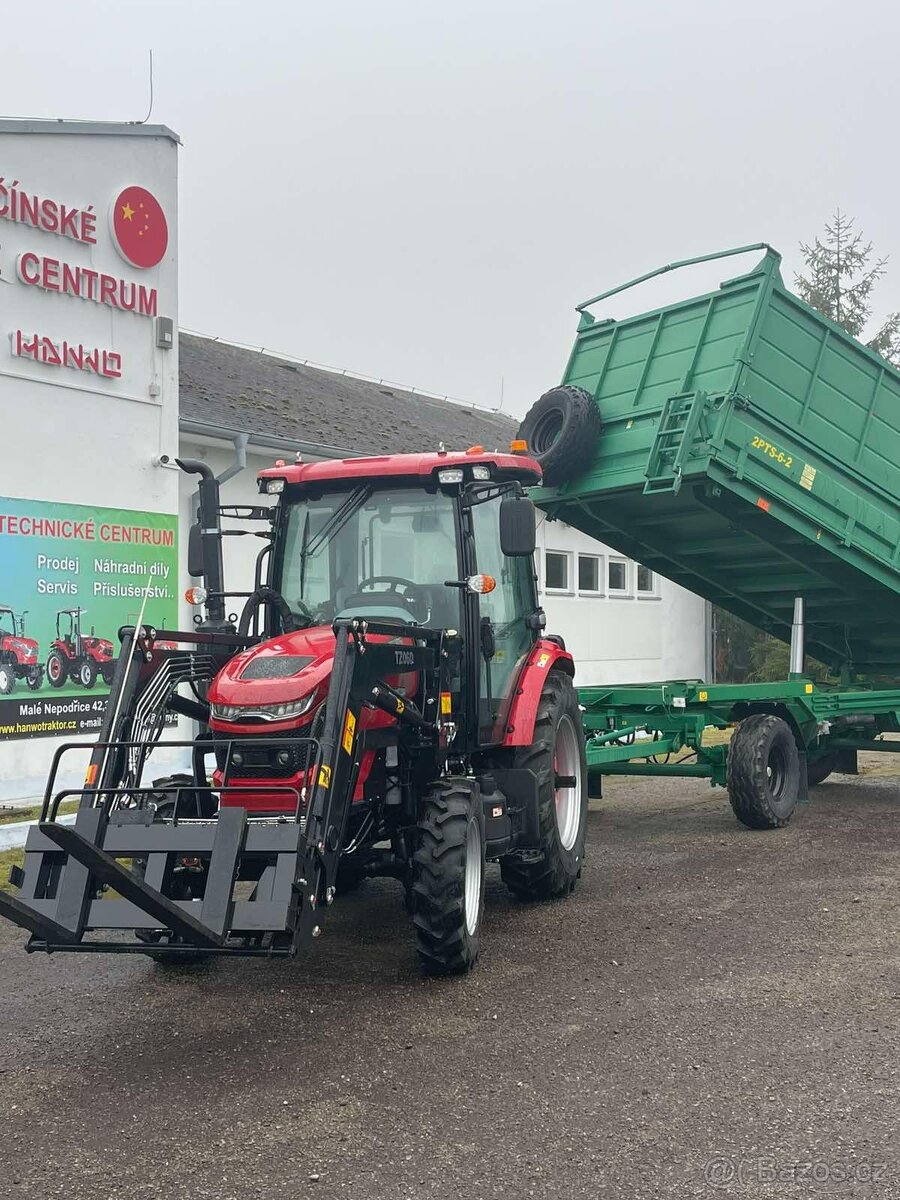 Traktor HANWO HWB 504C.Traktor 50 koni 37kW..