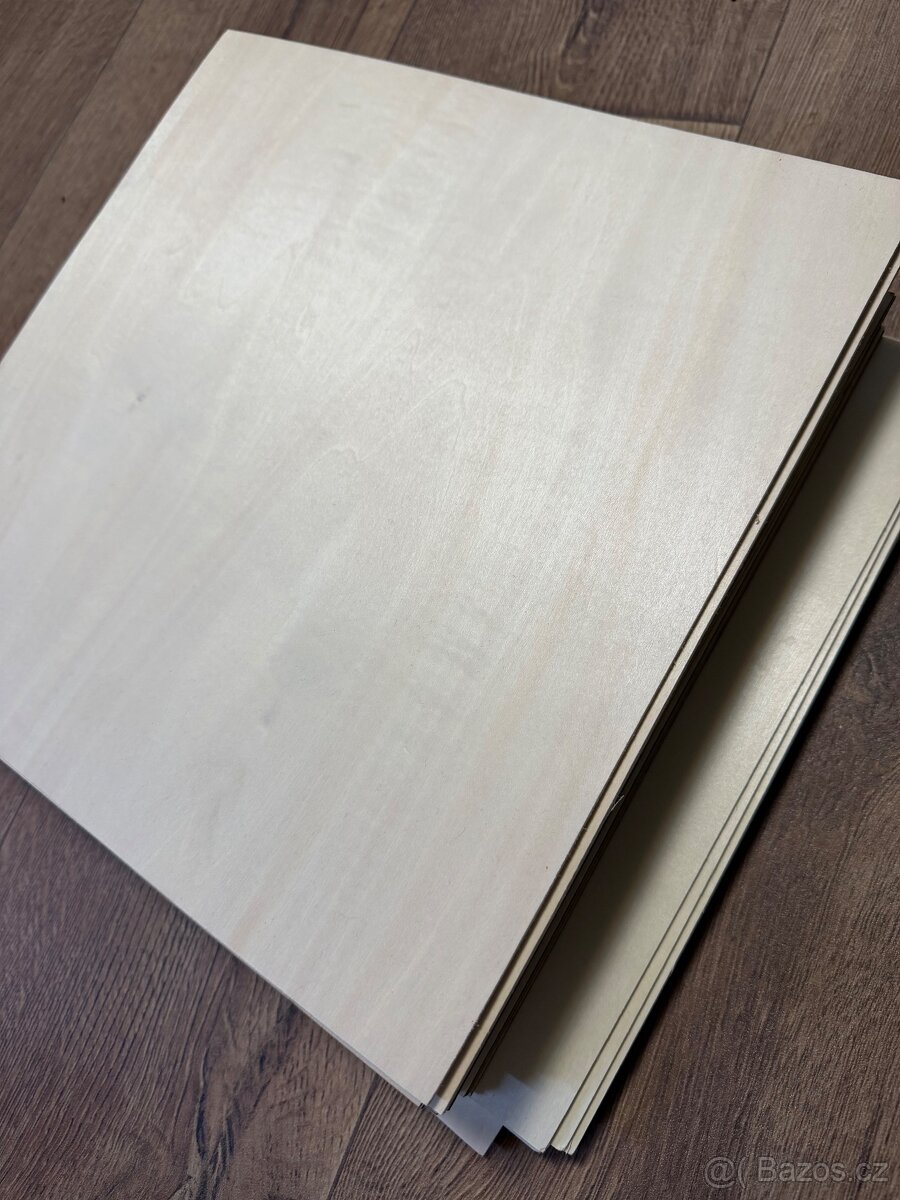 Překližka, materiál na laser, modelářství...