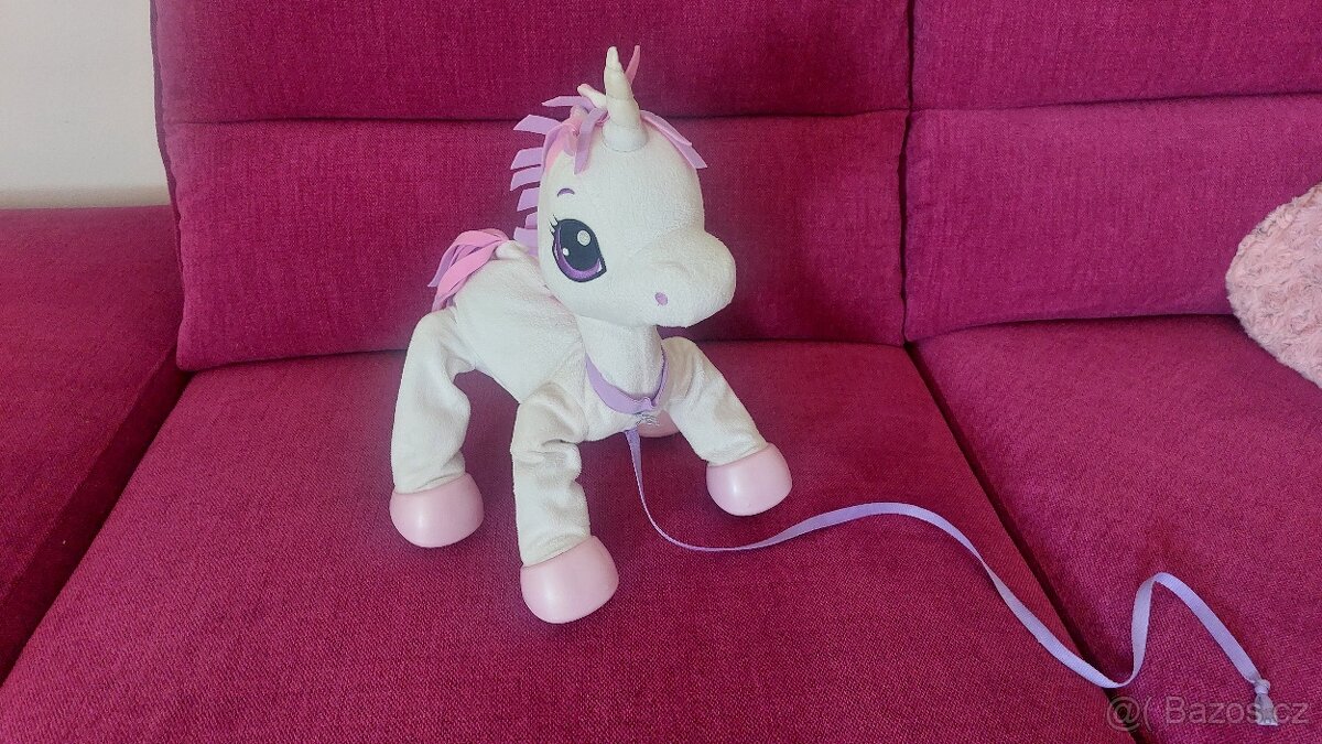 Mila bláznivý jednorežec tahací hračka