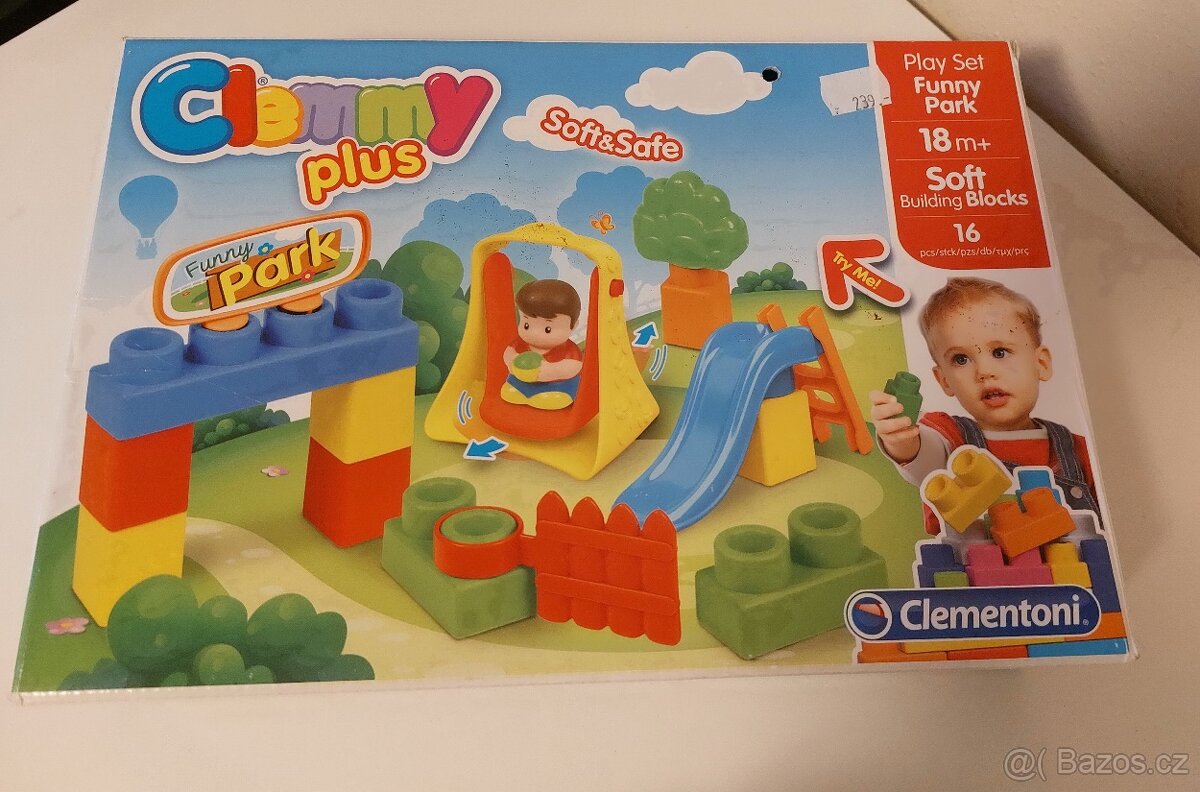 kostky, stavebnice pro nejmenší Clemmy plus