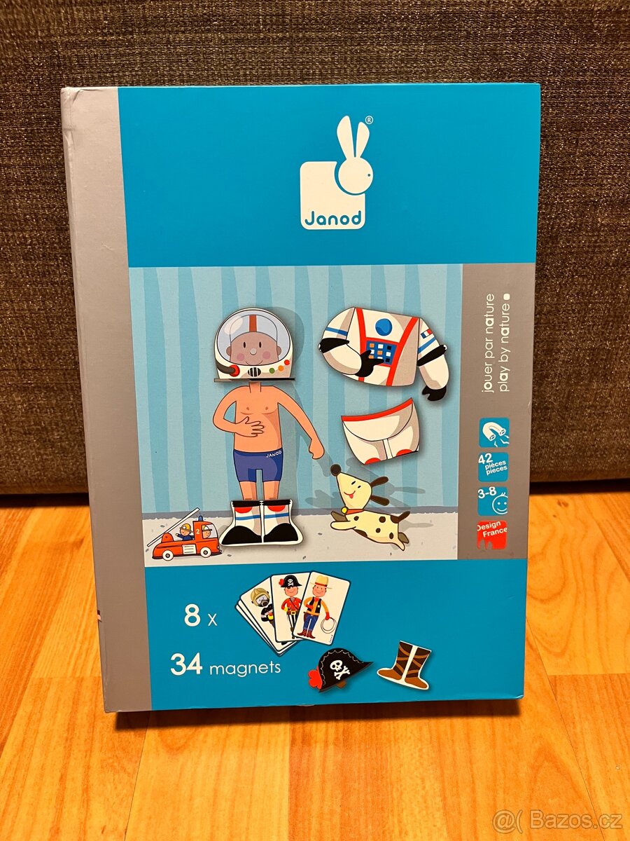 Magnetická kniha a pro chlapce