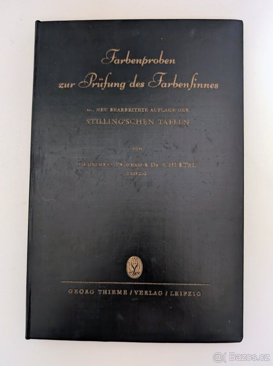Farbenproben zur Prüfung des Farbensinnes - Prof. Dr. Hertel