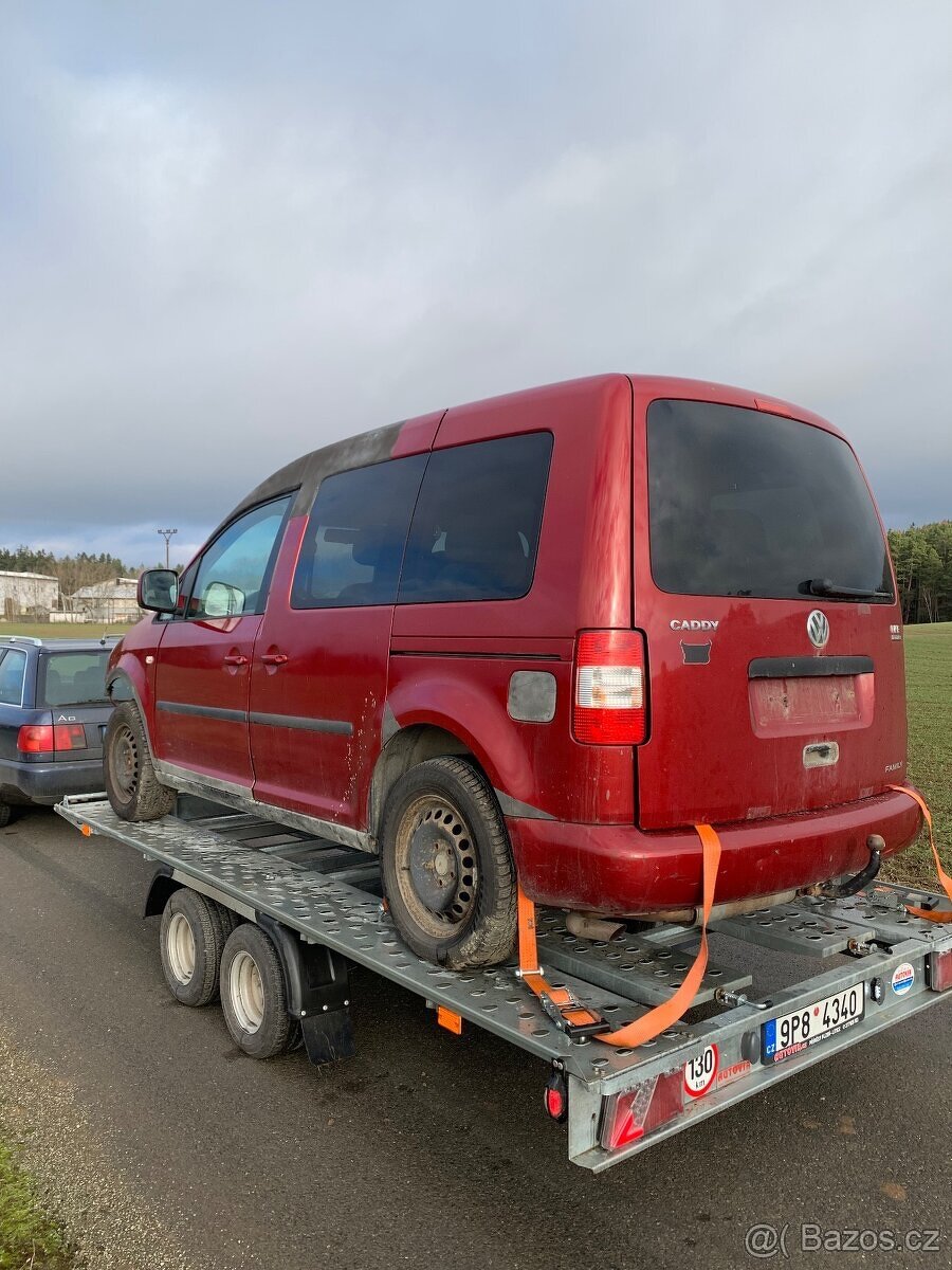 Volkswagen Caddy na díly