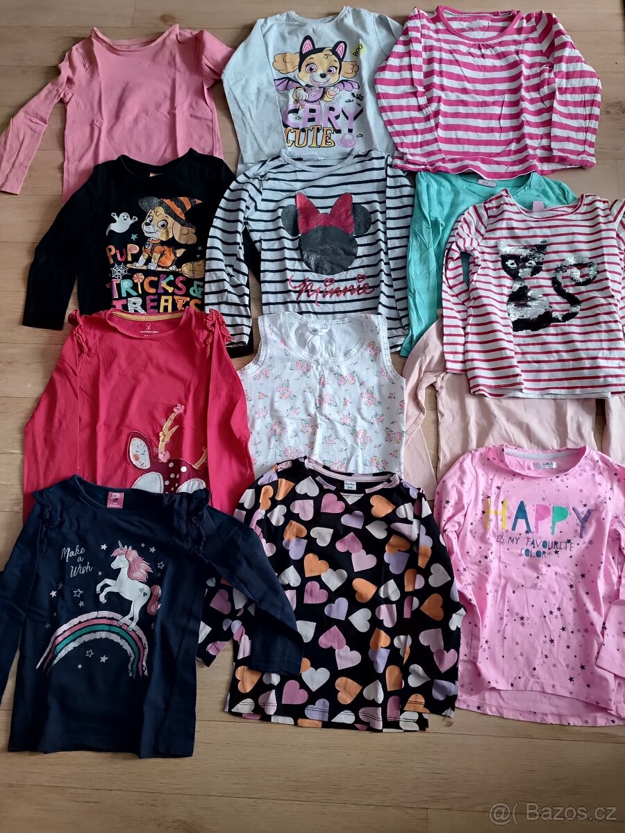 Set triček 104/110