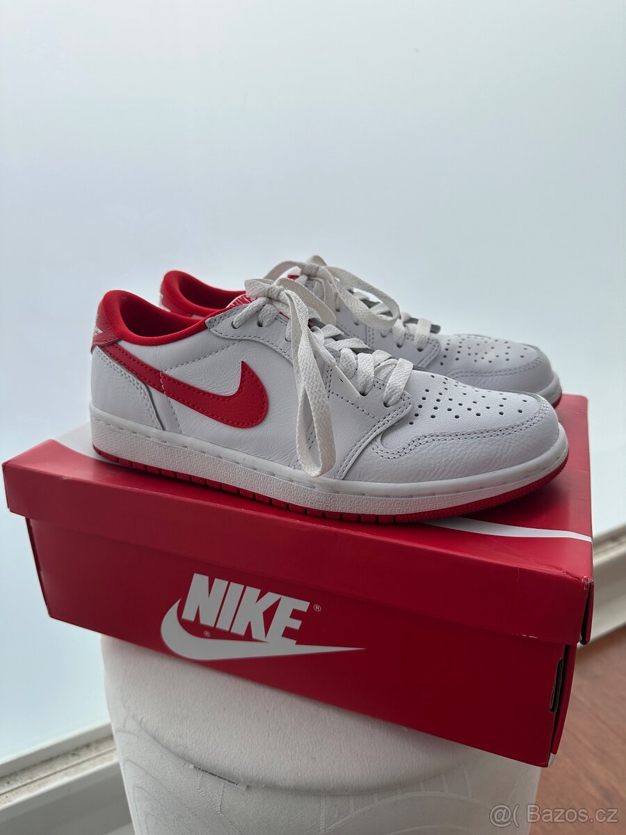 Air Jordan 1 retro Low OG “white/red”
